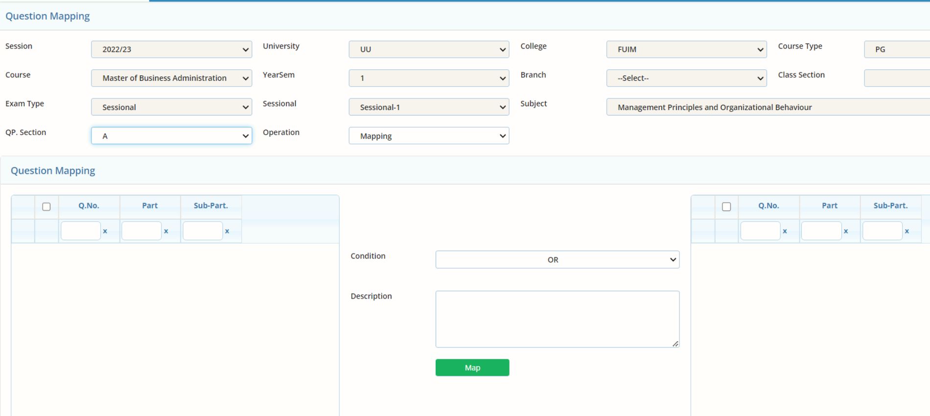 Examination Management System