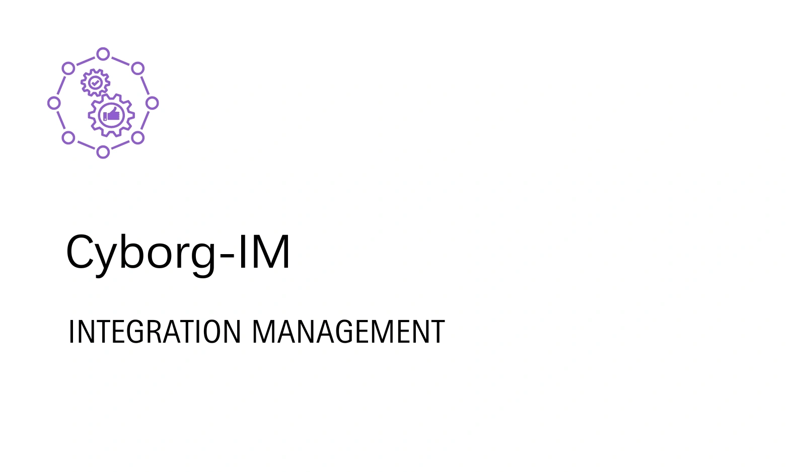 Cyborg IT Services,Cyborg ERP - Integration Management