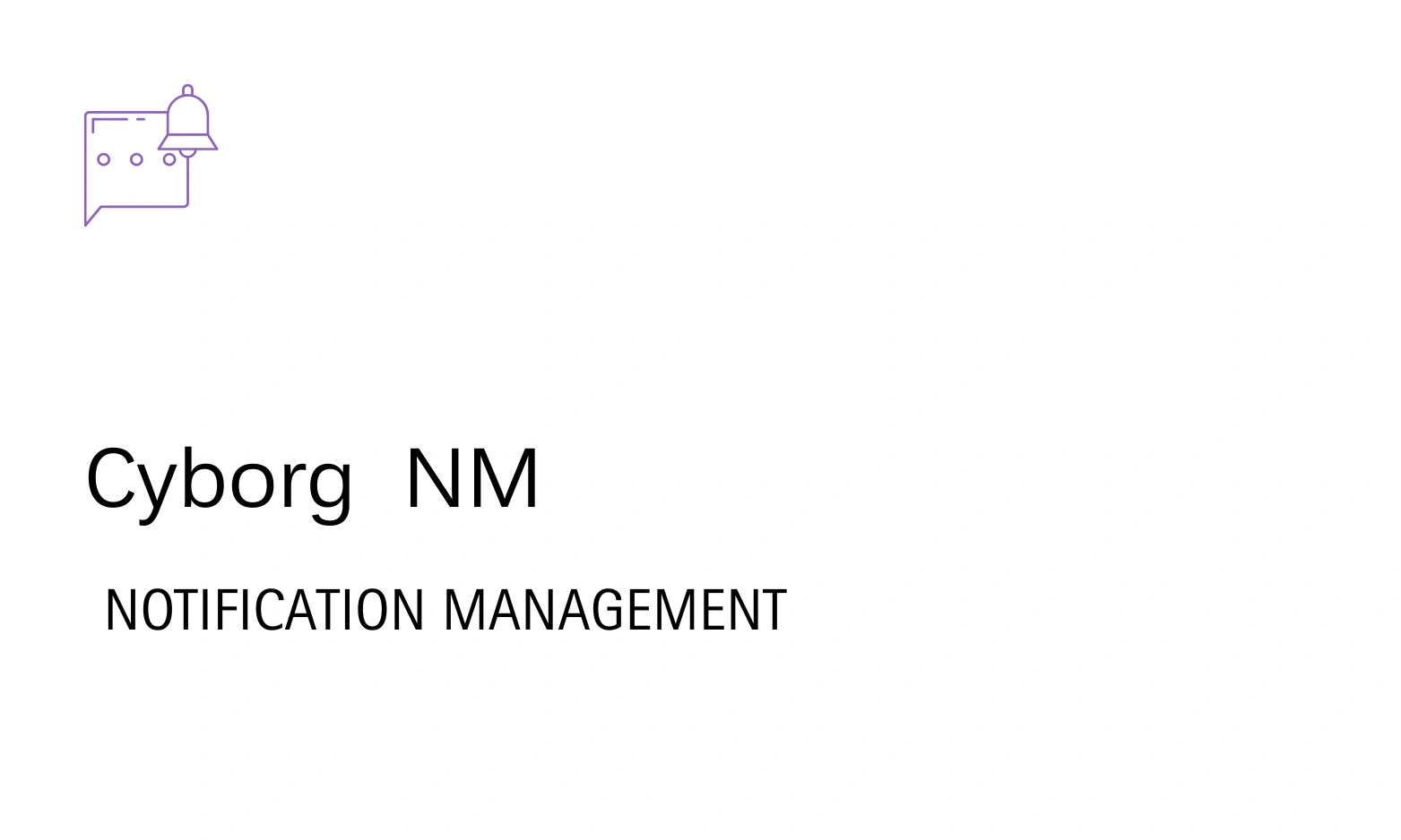 Cyborg IT Services,Cyborg ERP - Notification management