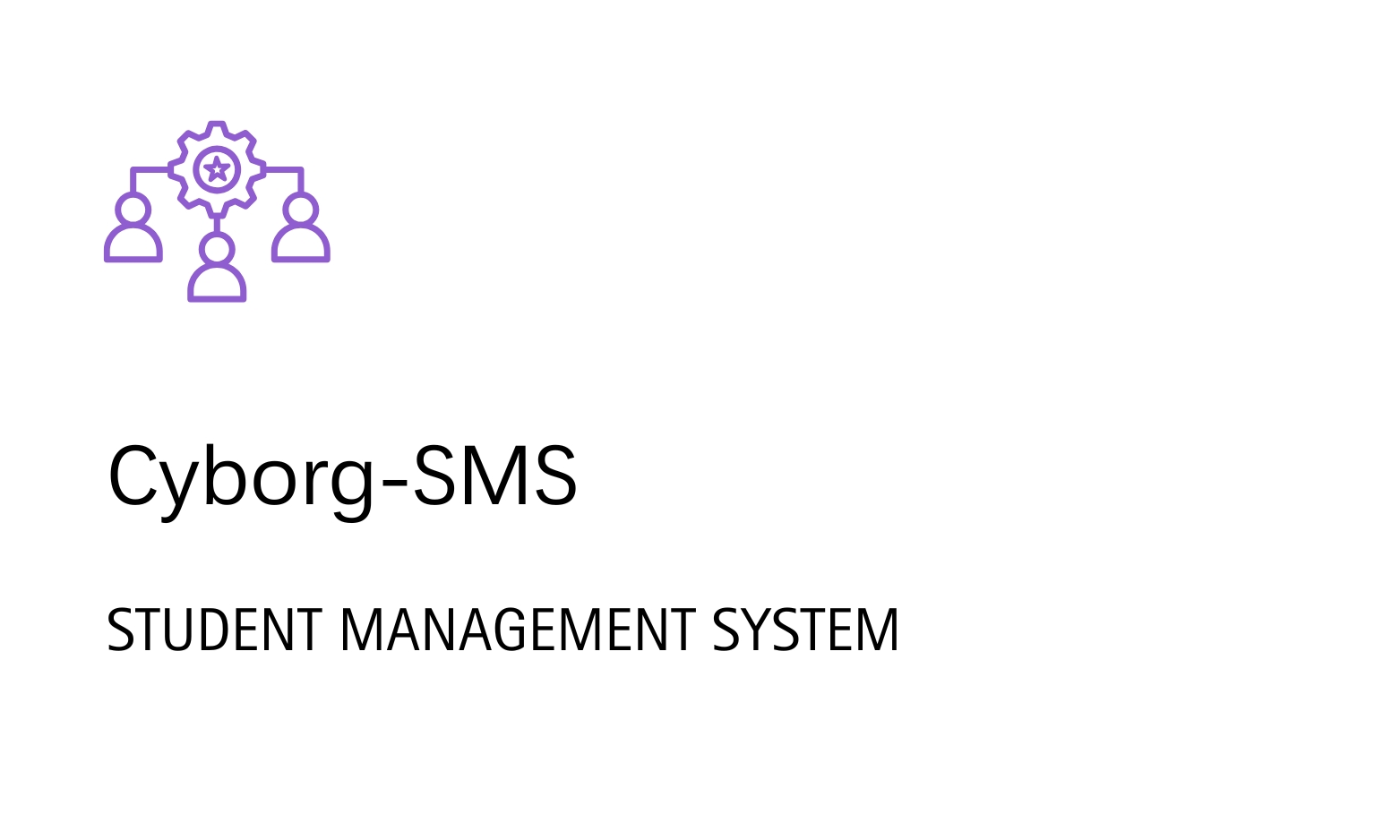 Cyborg IT Services,Cyborg ERP - Student Management System