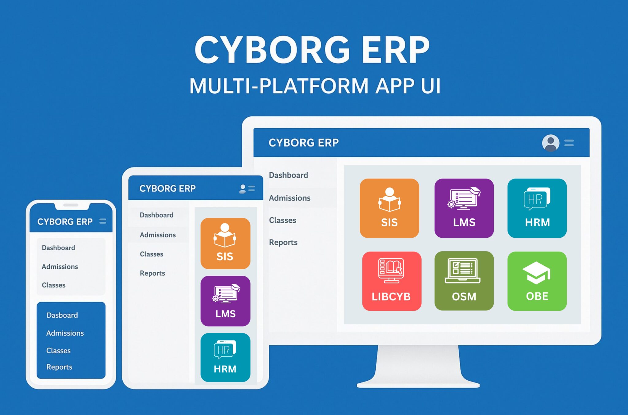 Cyborg IT Services,Cyborg ERP Multi platform