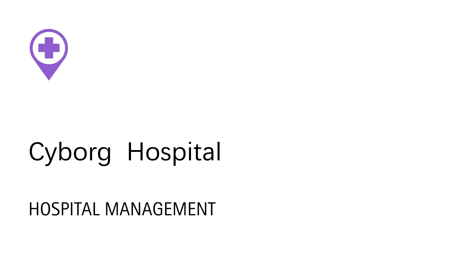 Cyborg IT Services,Cyborg ERP Hospital Management