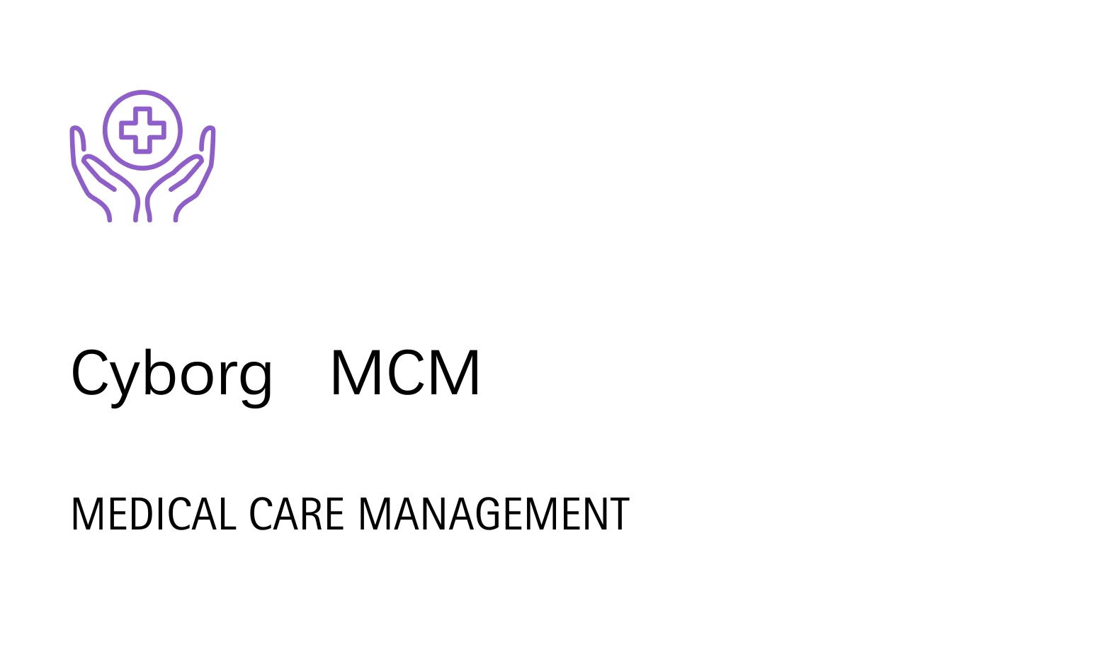 Cyborg IT Services,Cyborg ERP Medical Care Management