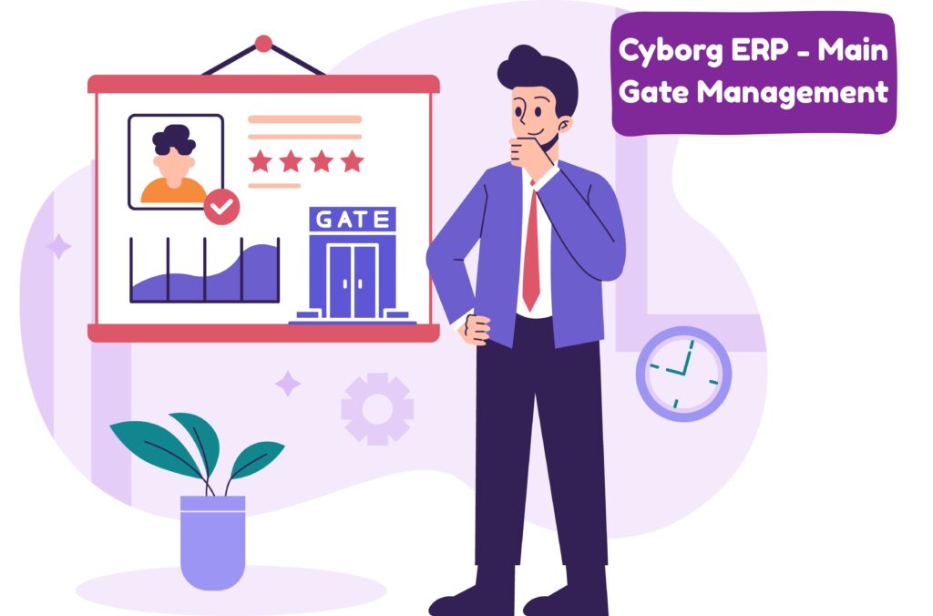 Cyborg IT Services,Cyborg ERP main gate management
