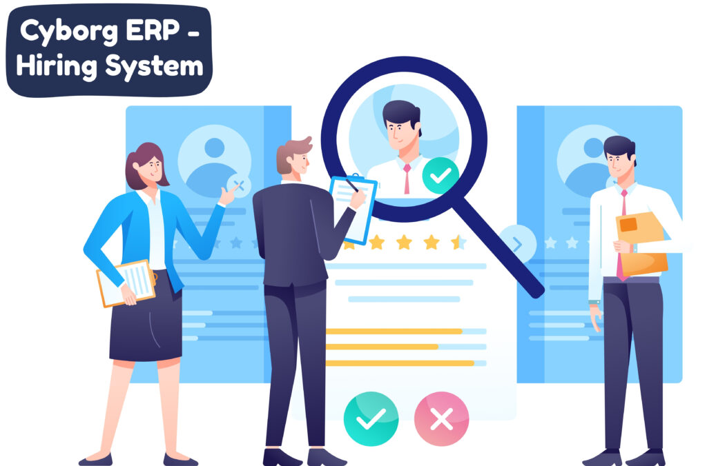 Cyborg IT Services,Cyborg ERP Hiring System